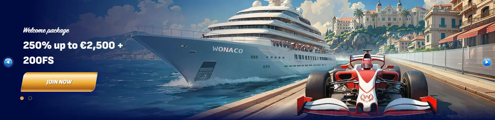 Wonaco Casino Juegos